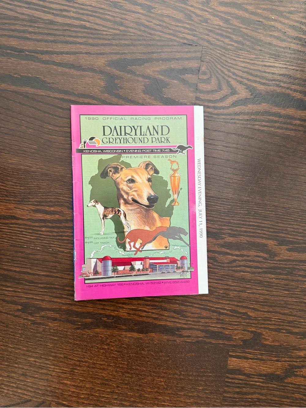 Dairyland Greyhound Park program